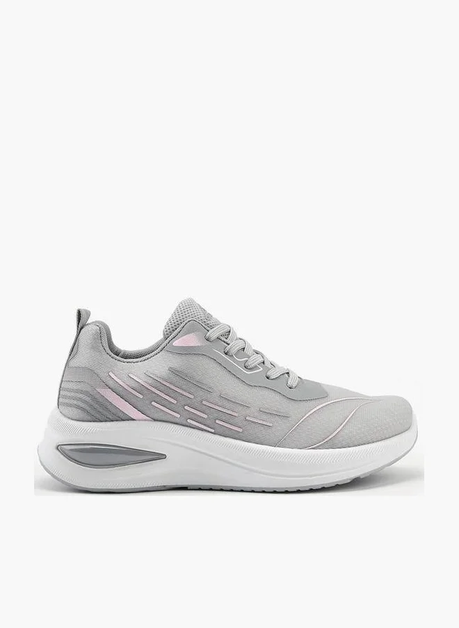 Pull-Tab Lace-Up Sports Shoes