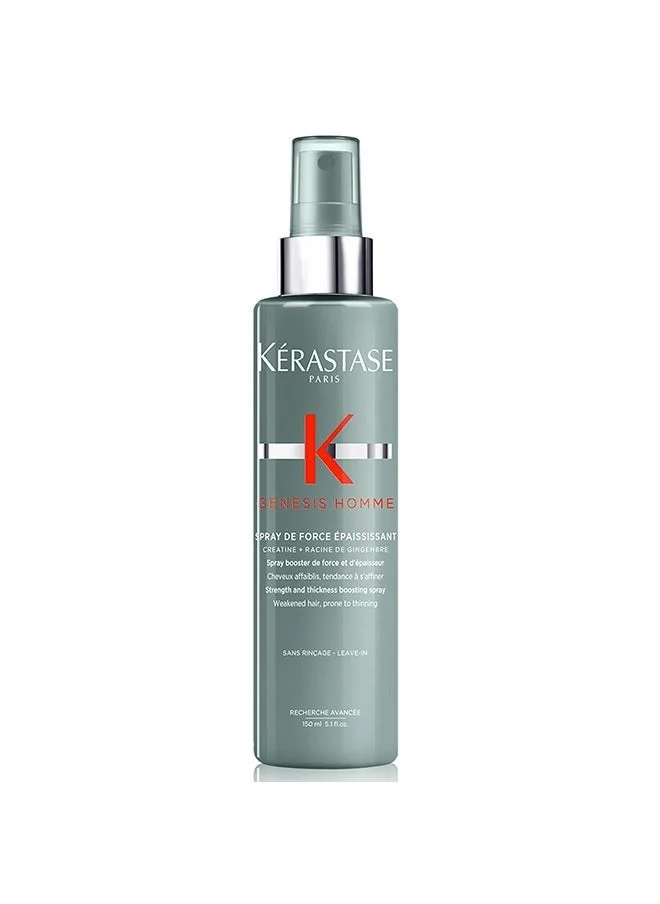 Genesis Homme Spray De Force for Weakened Hair