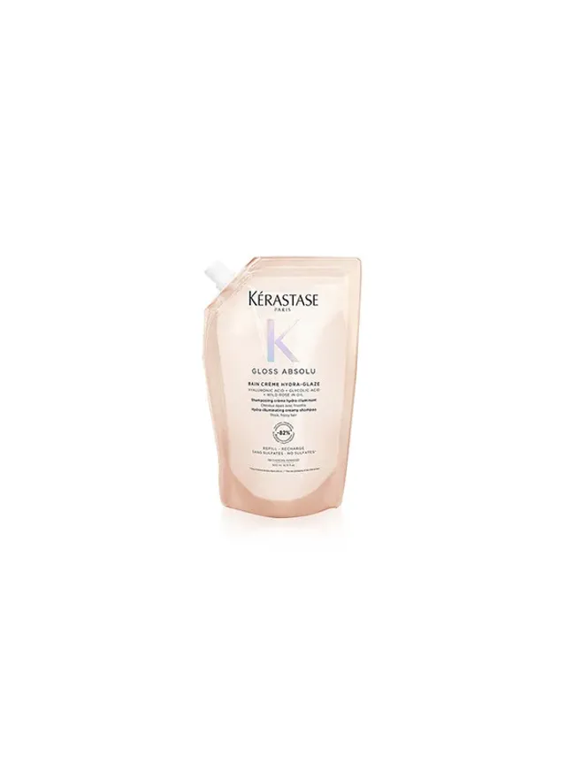 Kérastase Gloss Absolu Hydra-Glaze Shampoo Refill Pouch 500ml for Thick Hair