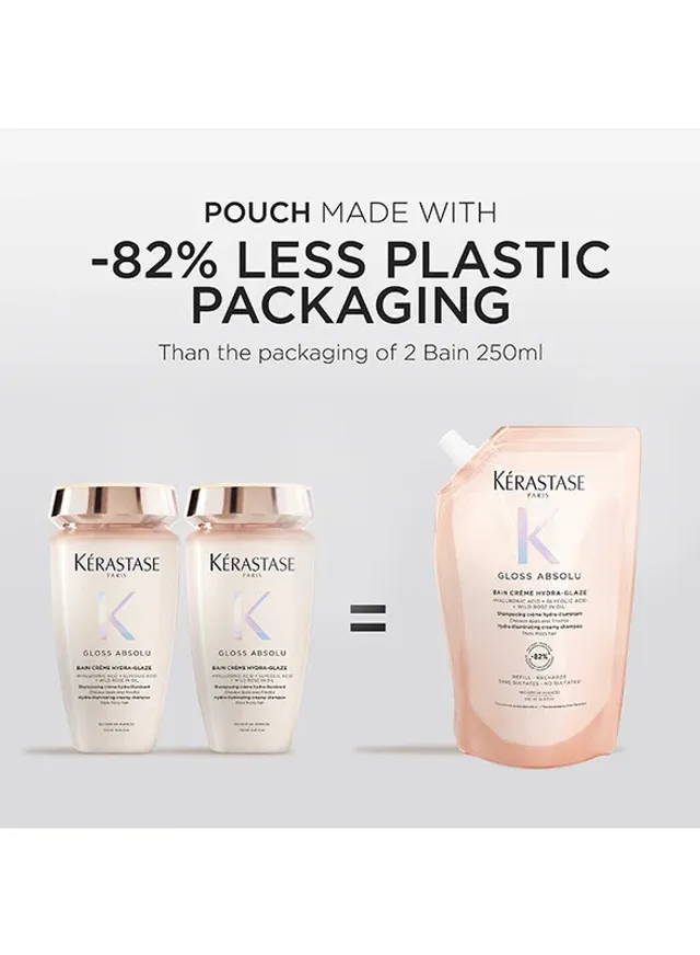 Shampoo Refill Pouch for Thick Frizzy Hair, 500ml – image 4