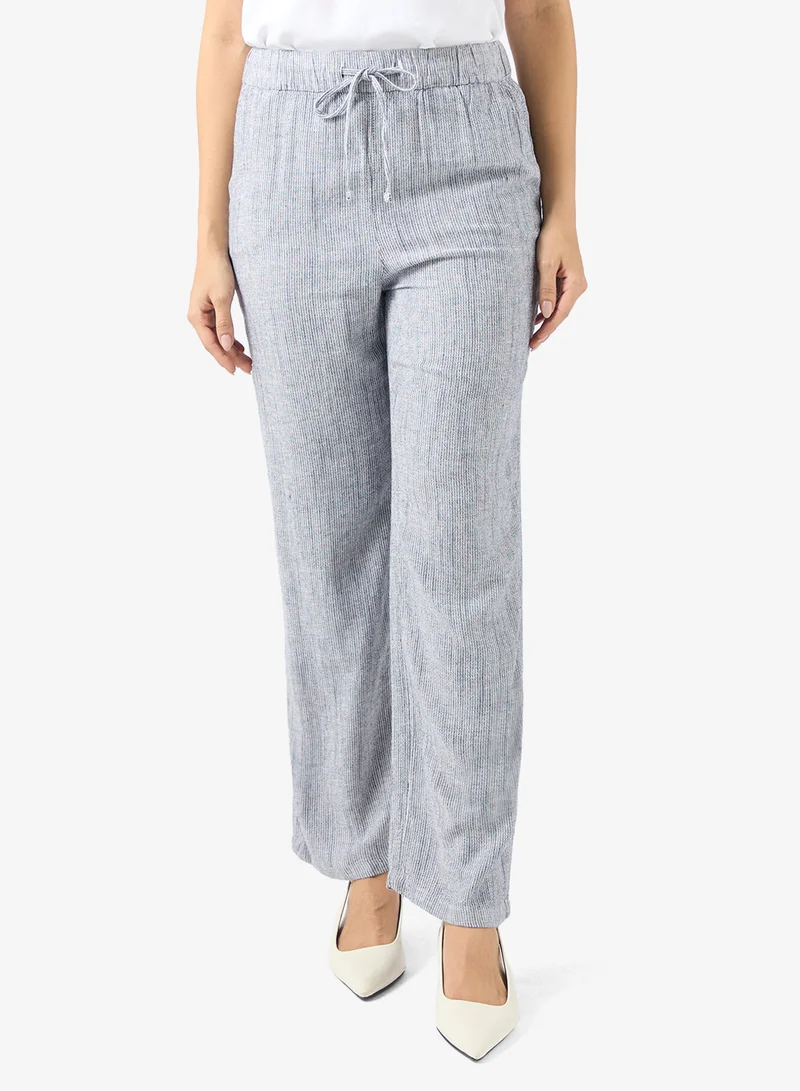 Striped Linen Pants