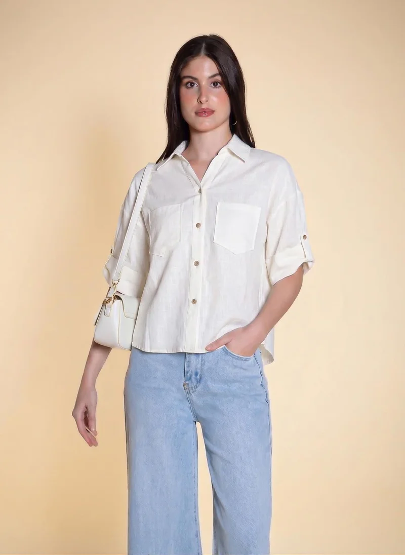 Linen Blend Shirt
