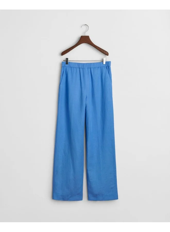Gant Relaxed Linen Blend Pull-On Pants