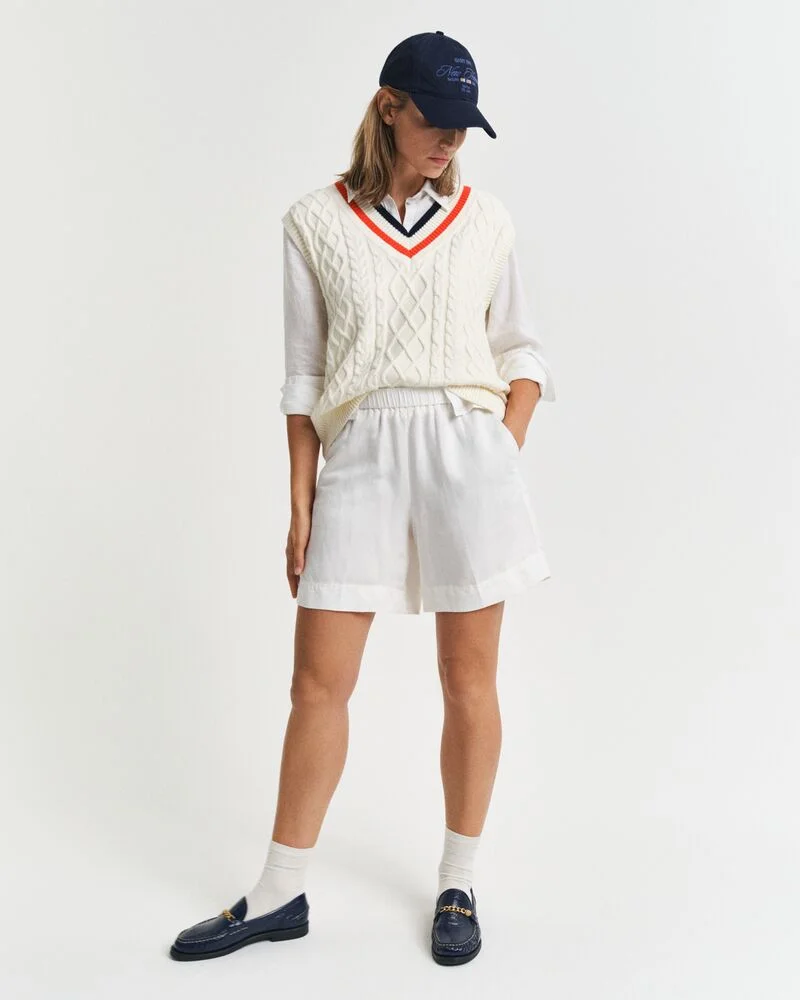 Gant Linen Blend Pull-On Shorts
