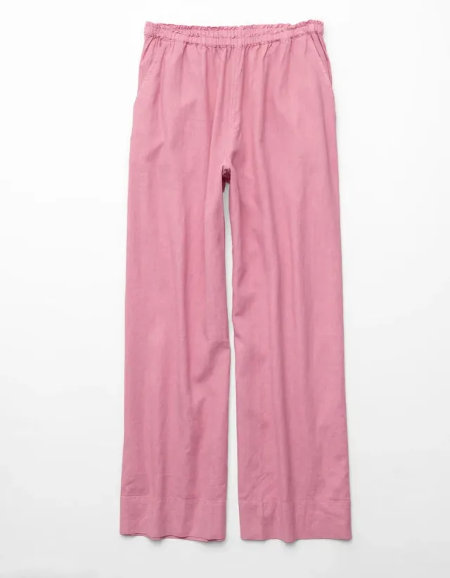 AE Linen-Blend Wide-Leg Pant – image 3