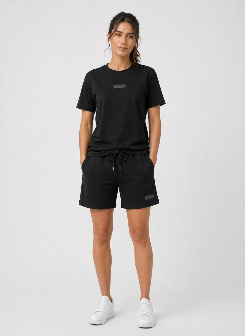 AF Originals Linen Relaxed Fit Shorts Deep Black