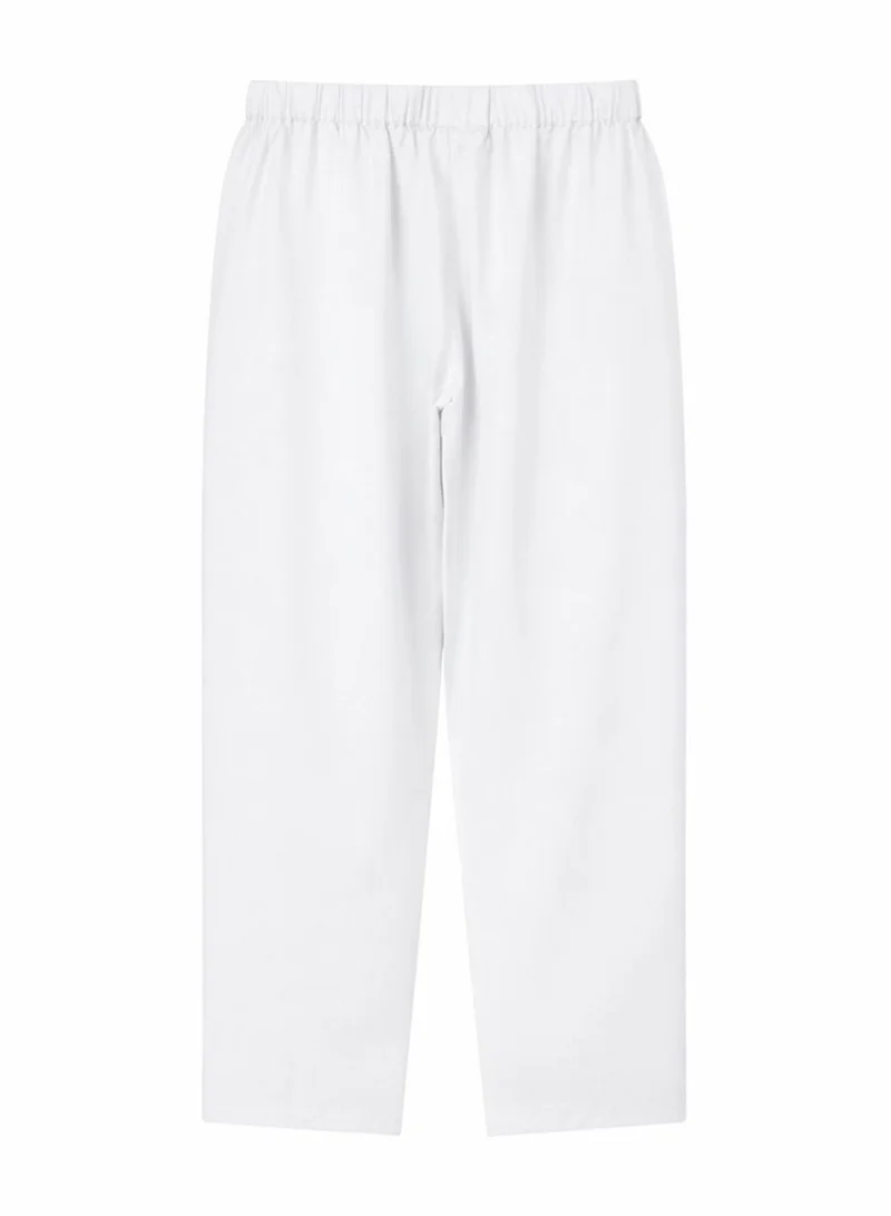 Women's Regular Taper Linen-Cotton Pants