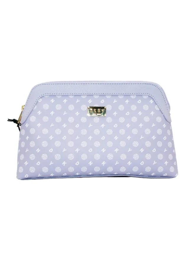 DKNY Legacy Beauty Pouch Small Travel Waterproof Cosmetic Bag