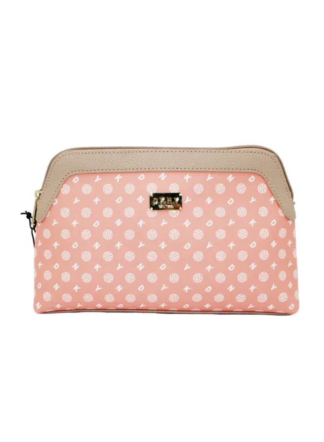 DKNY Legacy Beauty Pouch Small Travel Waterproof Cosmetic Bag