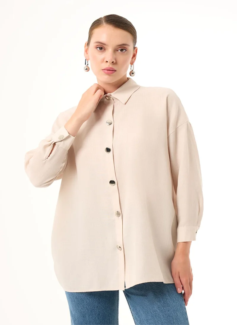 Linen Textured Tunic
