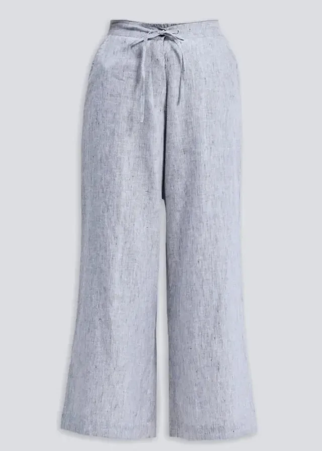 Wide Leg Linen Pants – image 2
