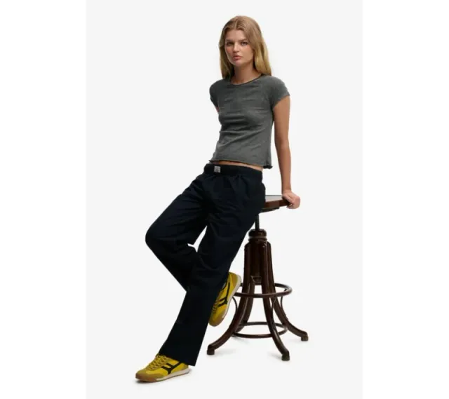 اشتري سوبر دراي  Cotton Linen Elastic Trousers للنساء في الإمارات – صورة 4