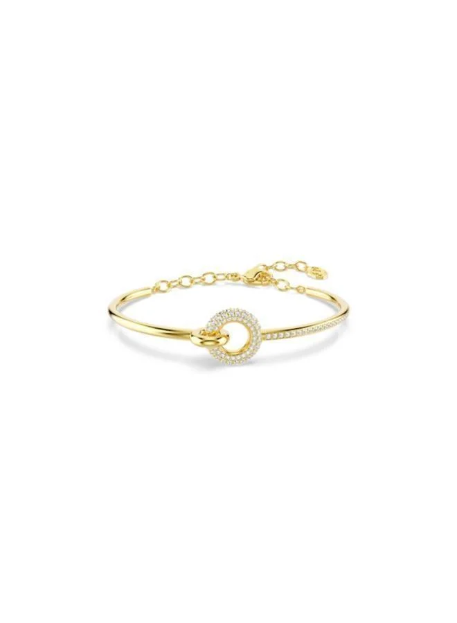 Dextera Crescent Soft Bracelet Gold Tone