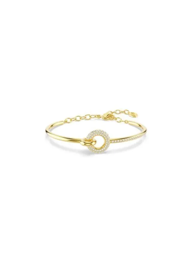 Dextera Crescent Soft Bracelet Gold Tone