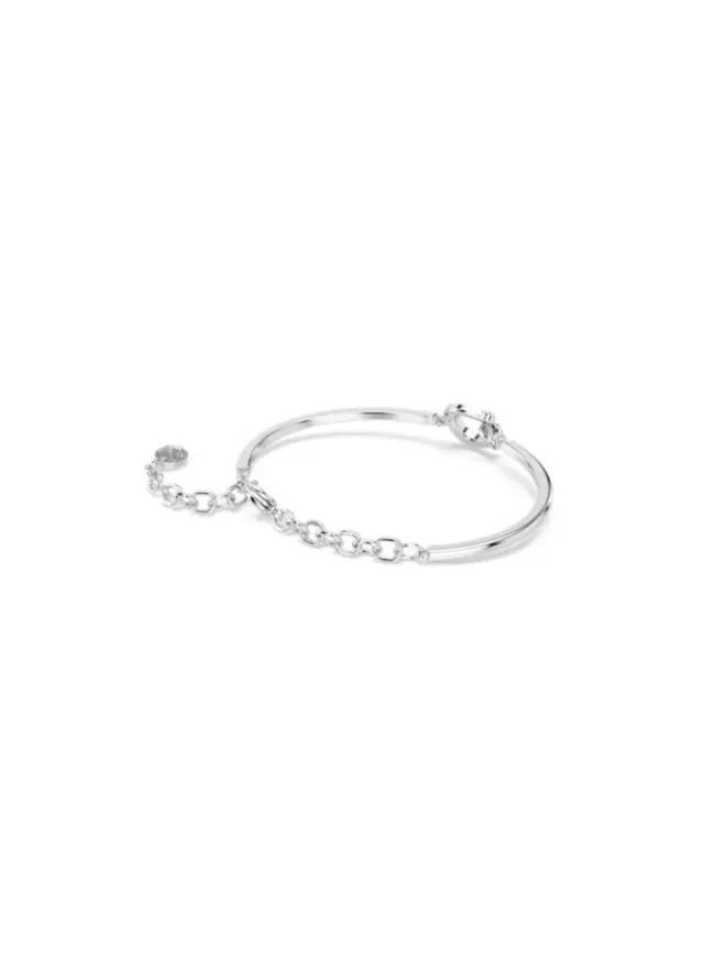 Symbolica Rhodium Plated Crystal Bracelet White – image 5