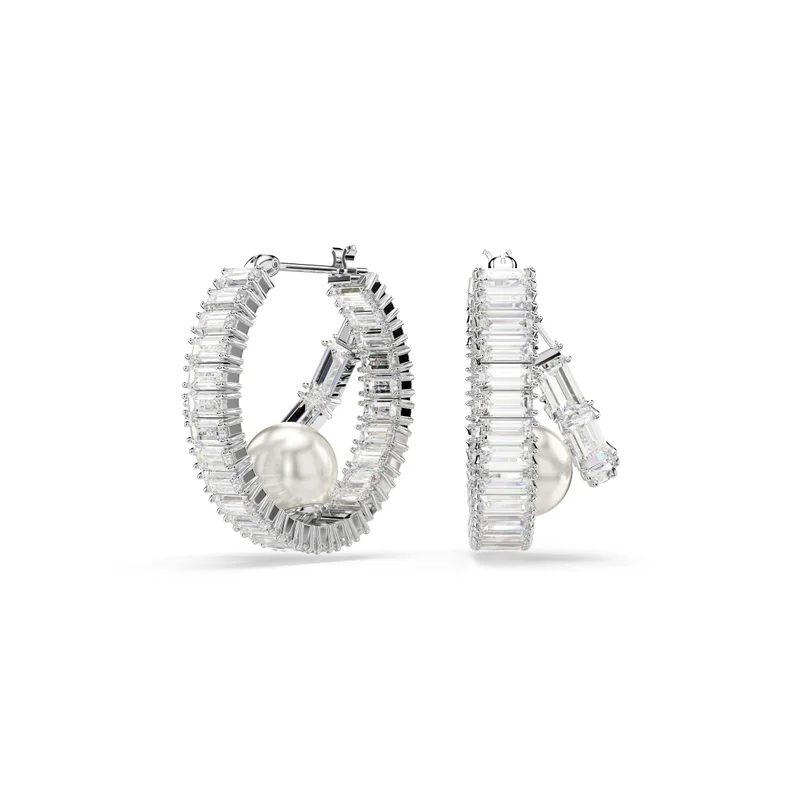 Hoop Earrings Pearl