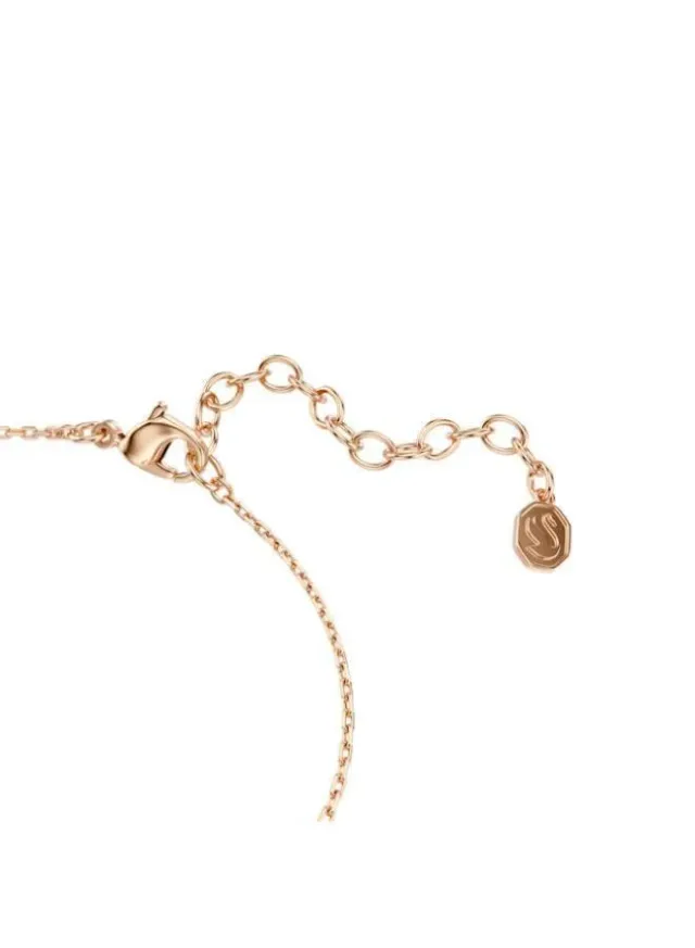 Swan White Crystal Bracelet Rose Gold Tone – image 6