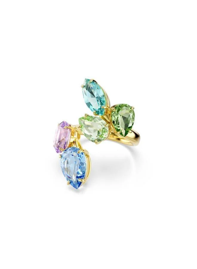 Gema Open Ring Plated Gold Tone