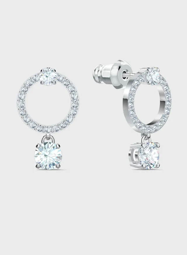 Crystal Hoop Earrings