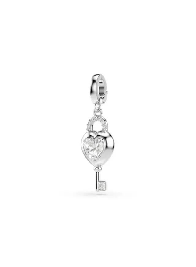 Idyllia Crystal Charm Bracelet, Rhodium – image 5