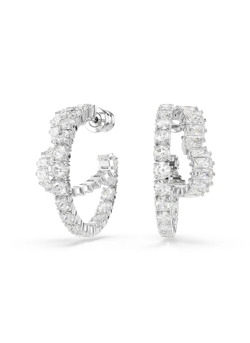 Heart Hoop Earrings