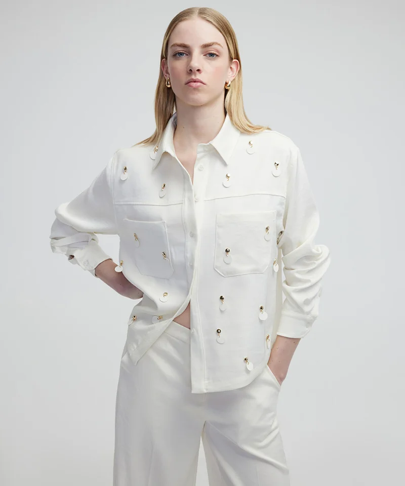 Appliqued Jacket
