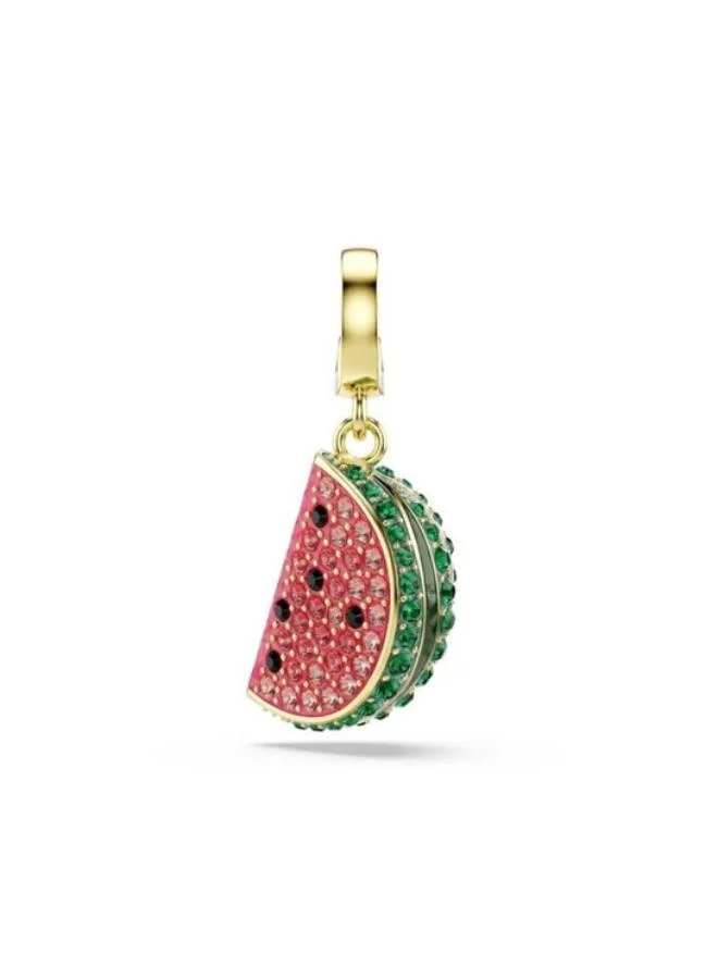 Watermelon Charm Bracelet Gold Tone