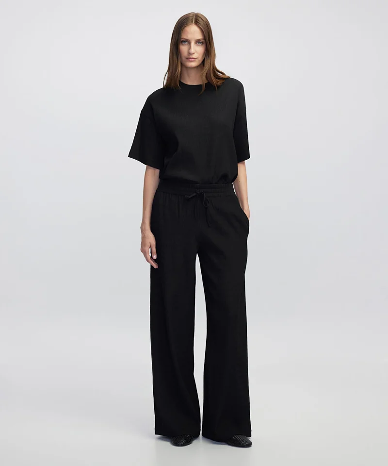 Textured Trousers
