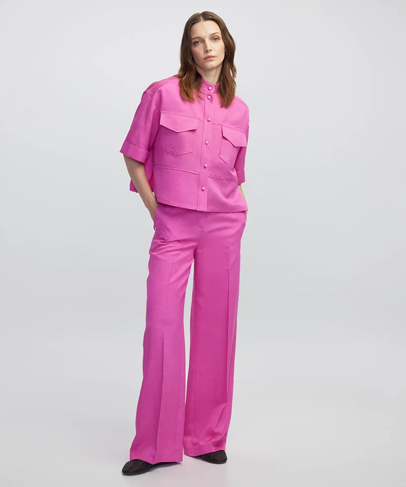 Wide-Leg Trousers