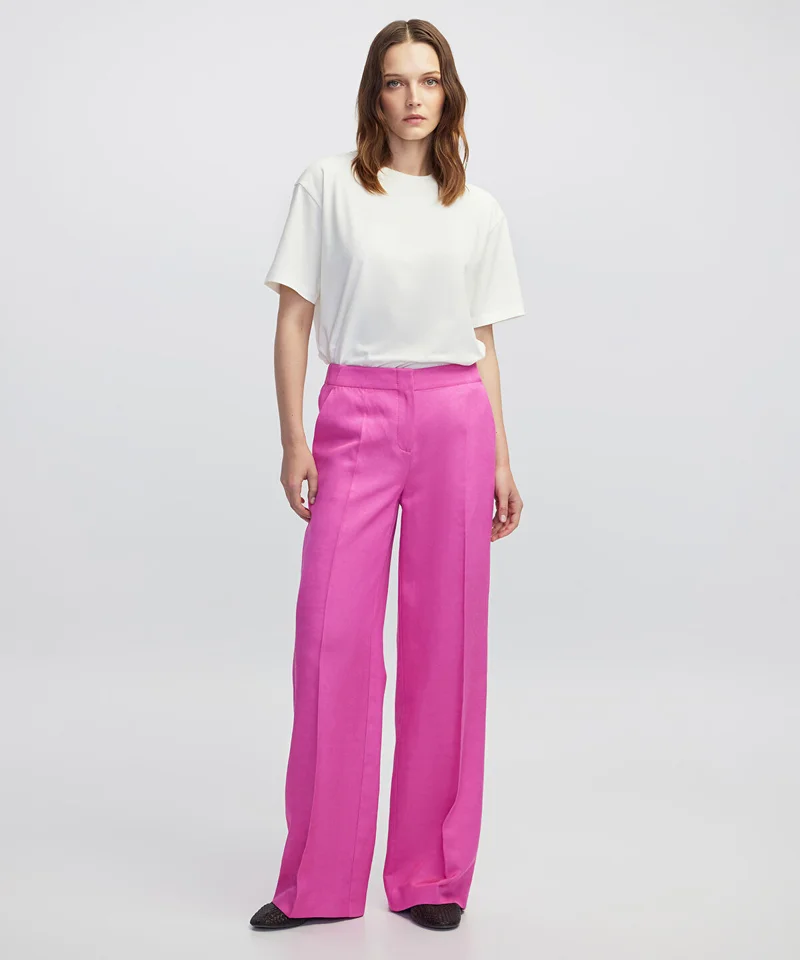 Wide-Leg Trousers