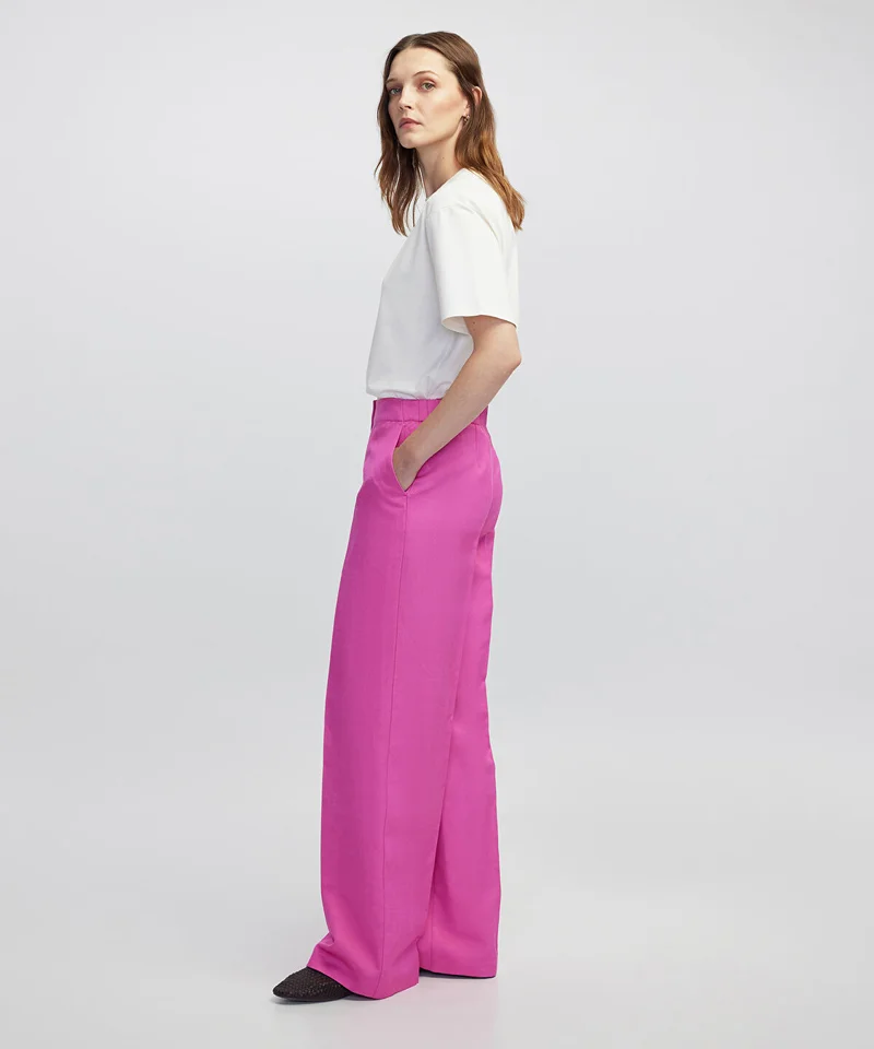 Wide-Leg Trousers