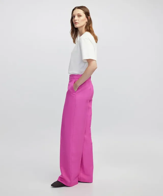Wide-Leg Trousers – image 3