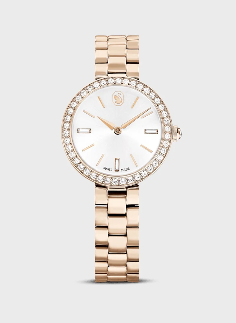 Steel Strap Analog Watch