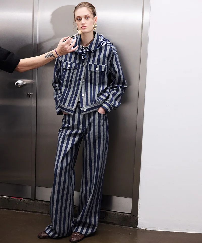 Striped Jeans