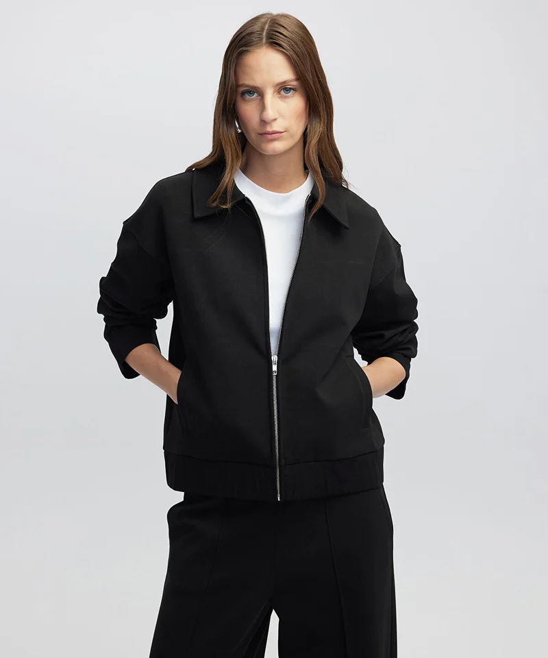 Zip-Up Sweatshirt