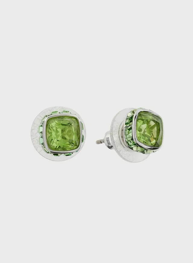August Birthstone Stud Earrings