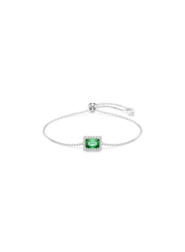 Una Chain Bracelet, Rhodium