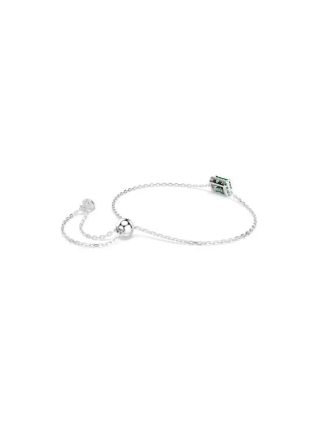 Una Chain Bracelet, Rhodium – image 4