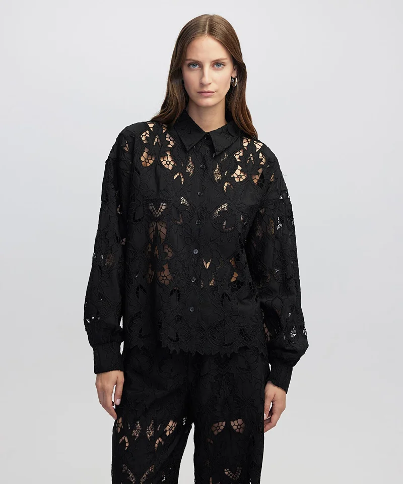 Broderie Anglaise Shirt