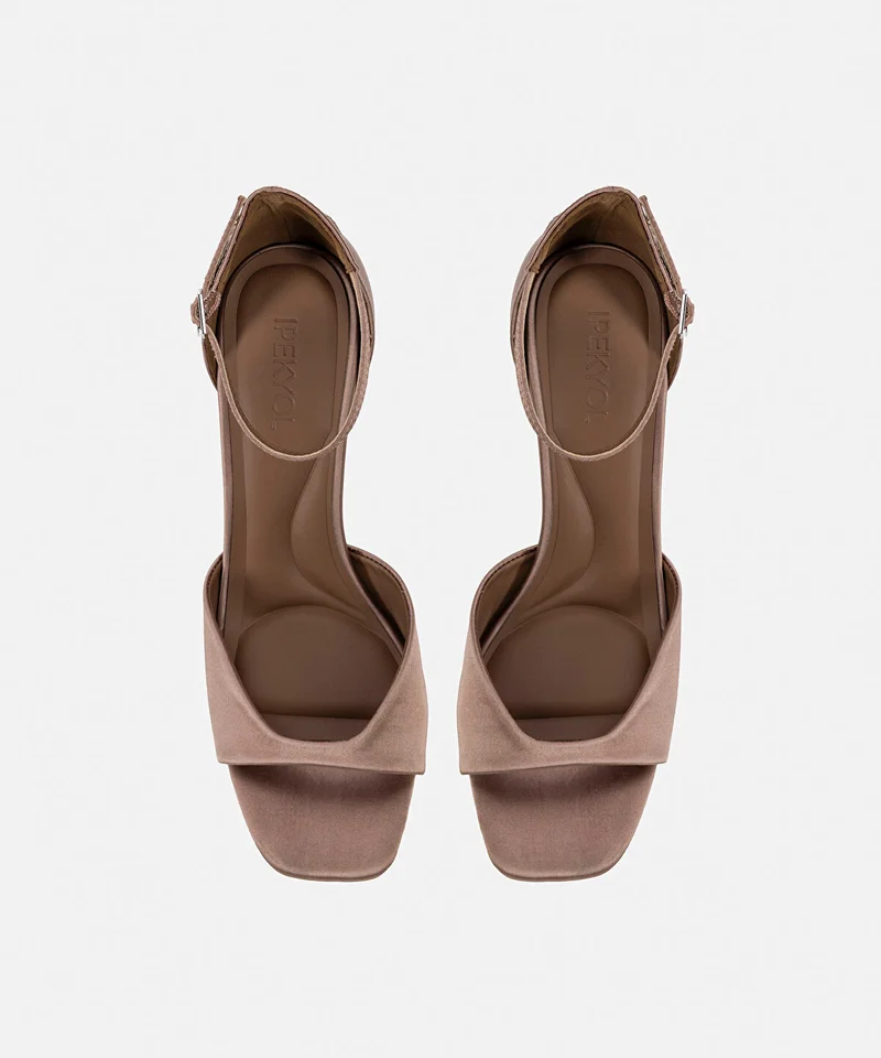 Satin-Finished Heels