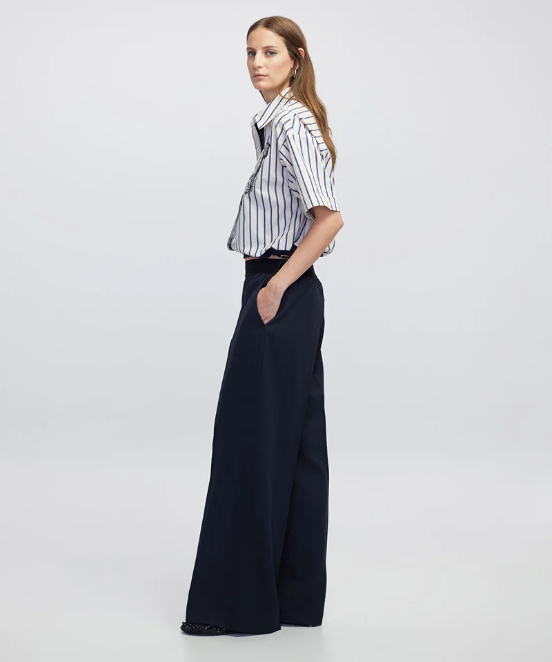 Mixed Media Trousers