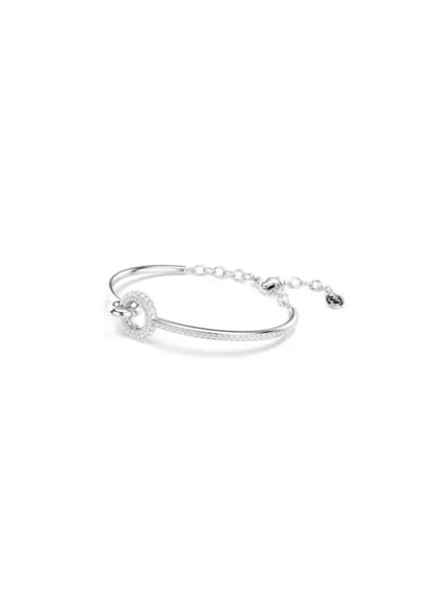 Rhodium Plated Crescent Bracelet – image 4