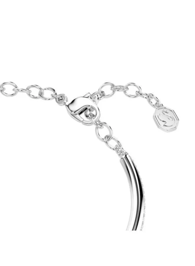 Rhodium Plated Crescent Bracelet – image 6