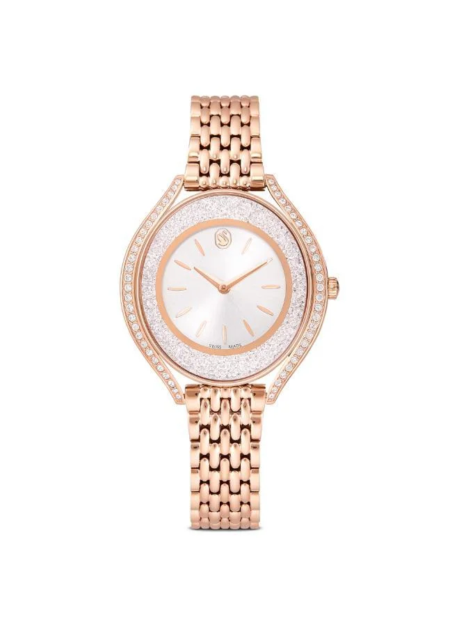 Crystalline Professional Plated Stainless Steel Watch
