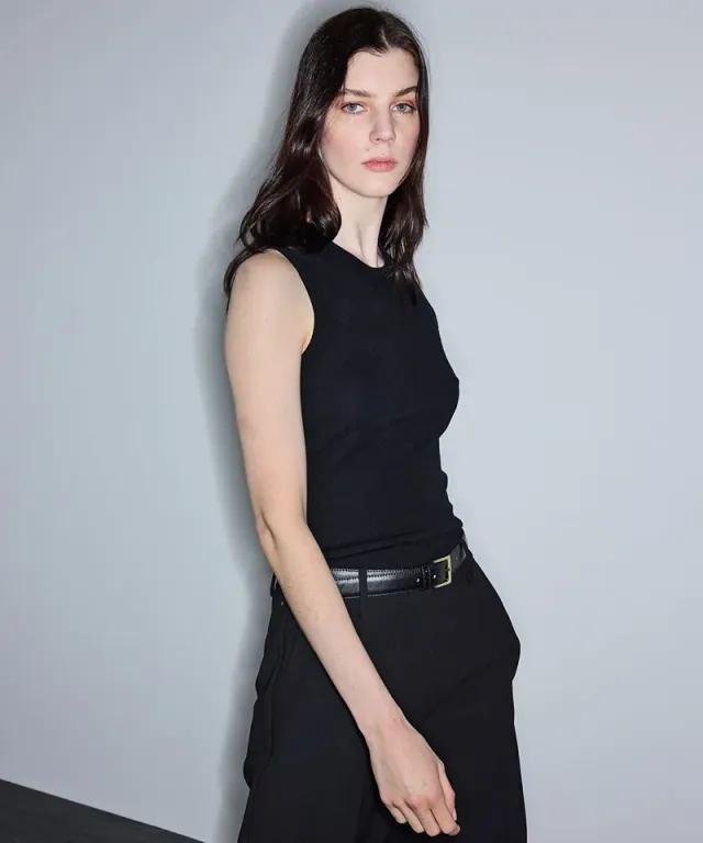 Lace Trim Knit Top – image 4