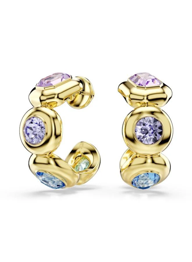 Gema Hoop Earrings Gold Tone Plated