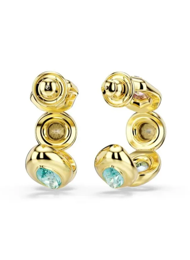 Gema Hoop Earrings Gold Tone Plated – image 2