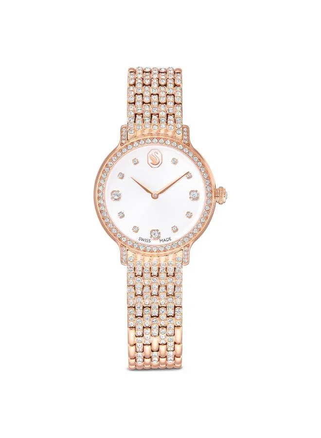 Imber Plated Stainless Steel Analog Watch White