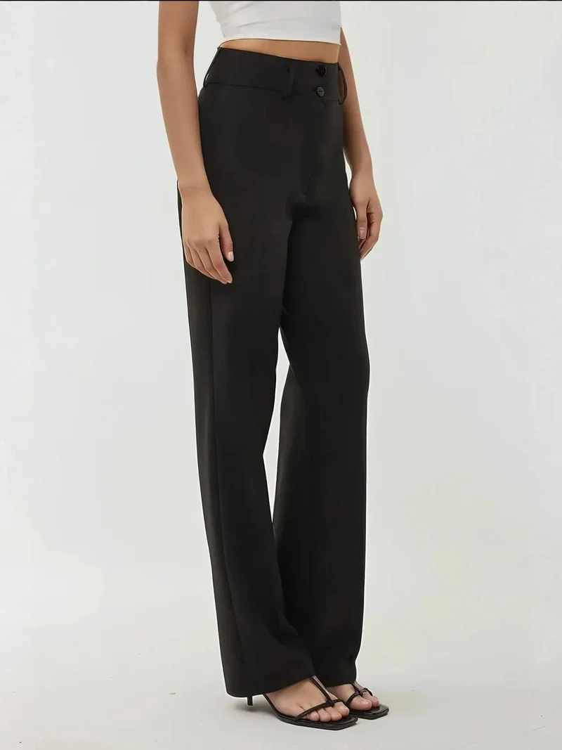 High-Waist Flare Pants