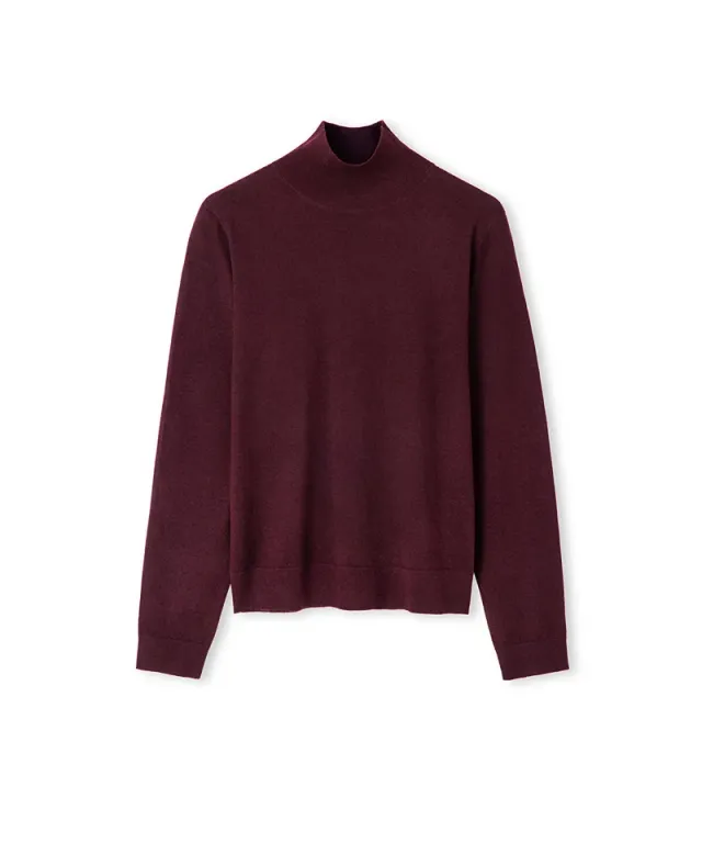 Fine Knit Wool-Blend Top – image 5